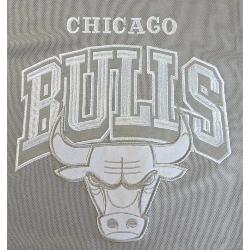 NBA ULTRA GAME CHICAGO BULLS‎ EASTERN CONFERENCE GRAY + WHITE TANK ADULT LRG NWT